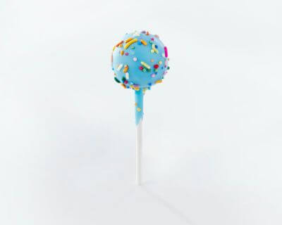 Confetti cake pop